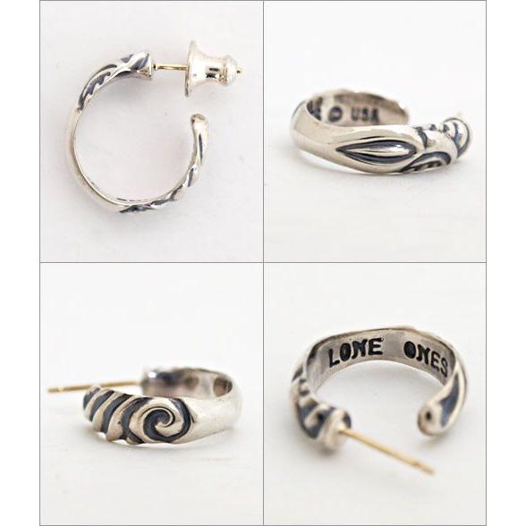 LONE ONES（ロンワンズ） ピアス レイヴンフープピアス