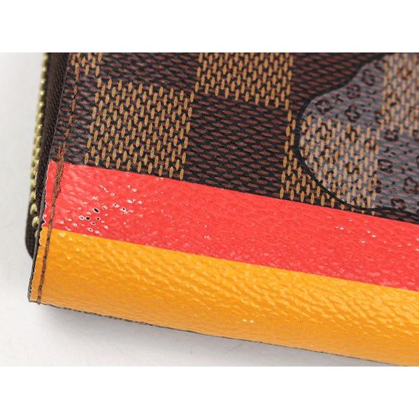 ジッピー・ウォレット ルイヴィトン ジッピーウォレット 長財布 ダミエ