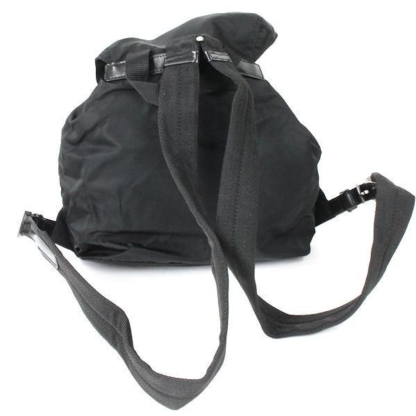 PRADA（プラダ） ナイロン リュックサック B6677 ブラック NERO 10296
