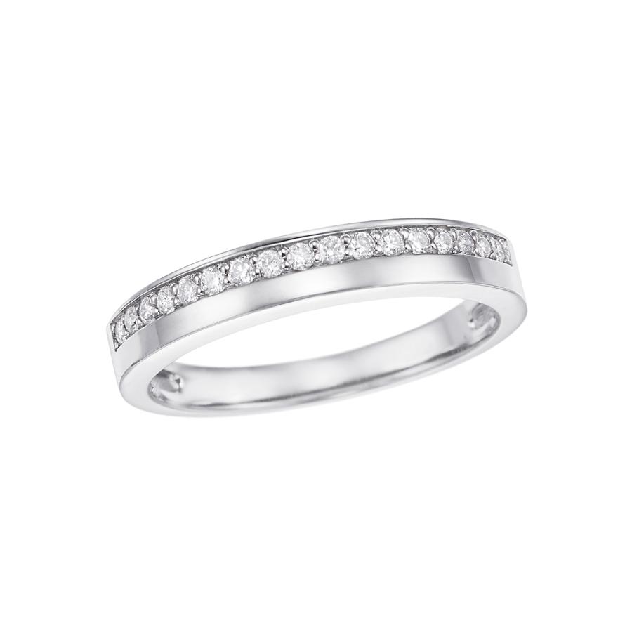 ジュエリーツツミ K10ホワイトゴールドダイヤモンドリング