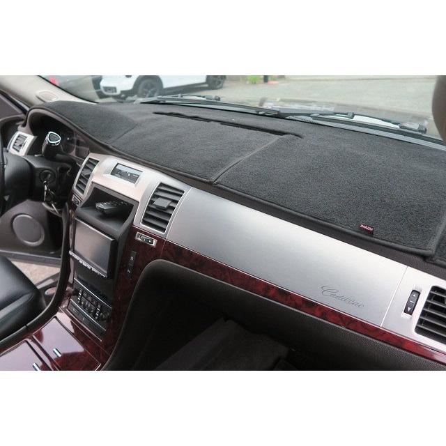 07-14y ダッシュマット / ダッシュボード カバー BLACK ブラック 黒