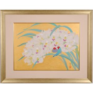 馬 絵画 風景画 リトグラフ 版画 アンドレ・ブラジリエ 「ルペーニュの