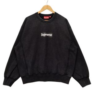 Supreme（シュプリーム） 25SS Washed Box Logo Crewneck ウォッシュ
