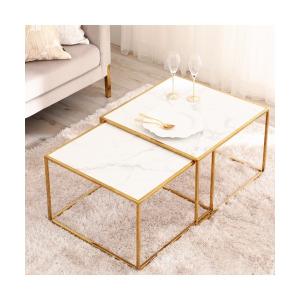 Francfranc（フランフラン） 家具 ダイヤモンドテーブル L ゴールド