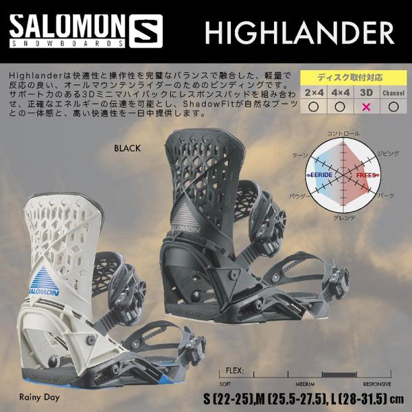 SALOMON（サロモン） スノーボード ビンディング HIGHLANDER バイン