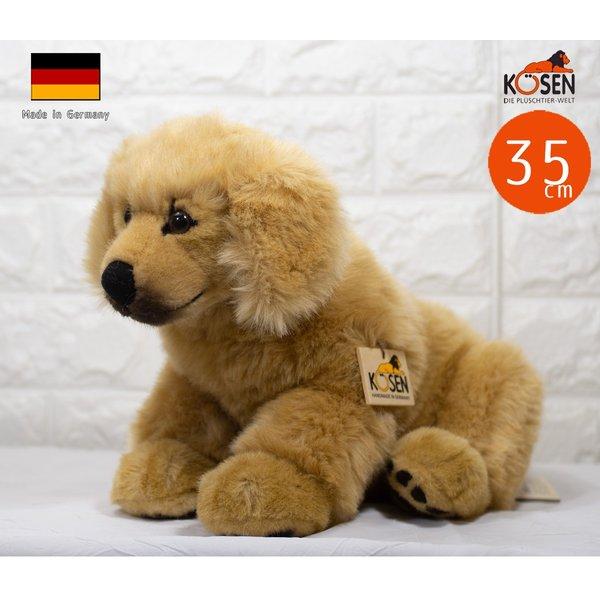 ケーセン ぬいぐるみ Kosen ゴールデンレトリバーの赤ちゃん 座り 35cm