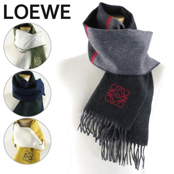 LOEWE（ロエベ） Window Anagram Scarf ウィンドウ アナグラム