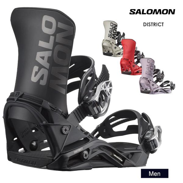 SALOMON DISTRICT スノーボードビンディング SALOMON（サロモン