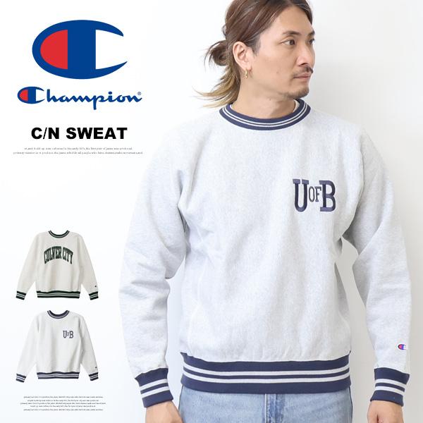 Champion（チャンピオン） リバースウィーブ ラインリブ スウェット
