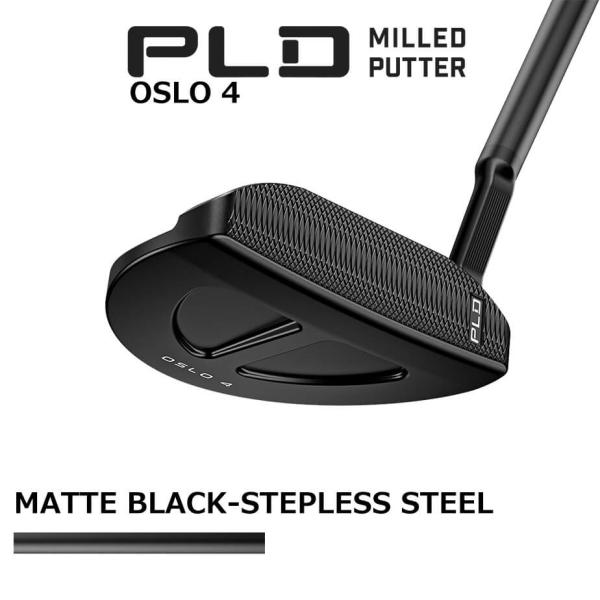 PING（ピン） PLD MILLED OSLO 4 MATTE BLACK Putter ピーエルディー