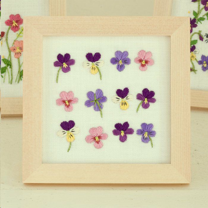 ヴィオラのフレーム | リバティ 生地、編み物、刺繍、刺し子のことなら