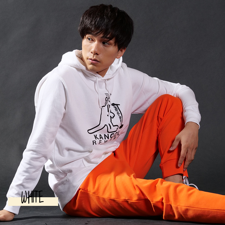 ミライアカリ×KANGOL REWARDコラボ プルオーバーパーカー