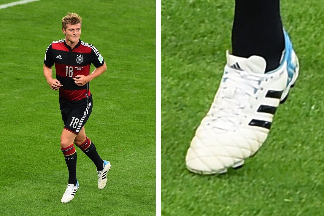 ドイツ代表 MFトニ・クロースの2018W杯着用スパイクはアディダスの