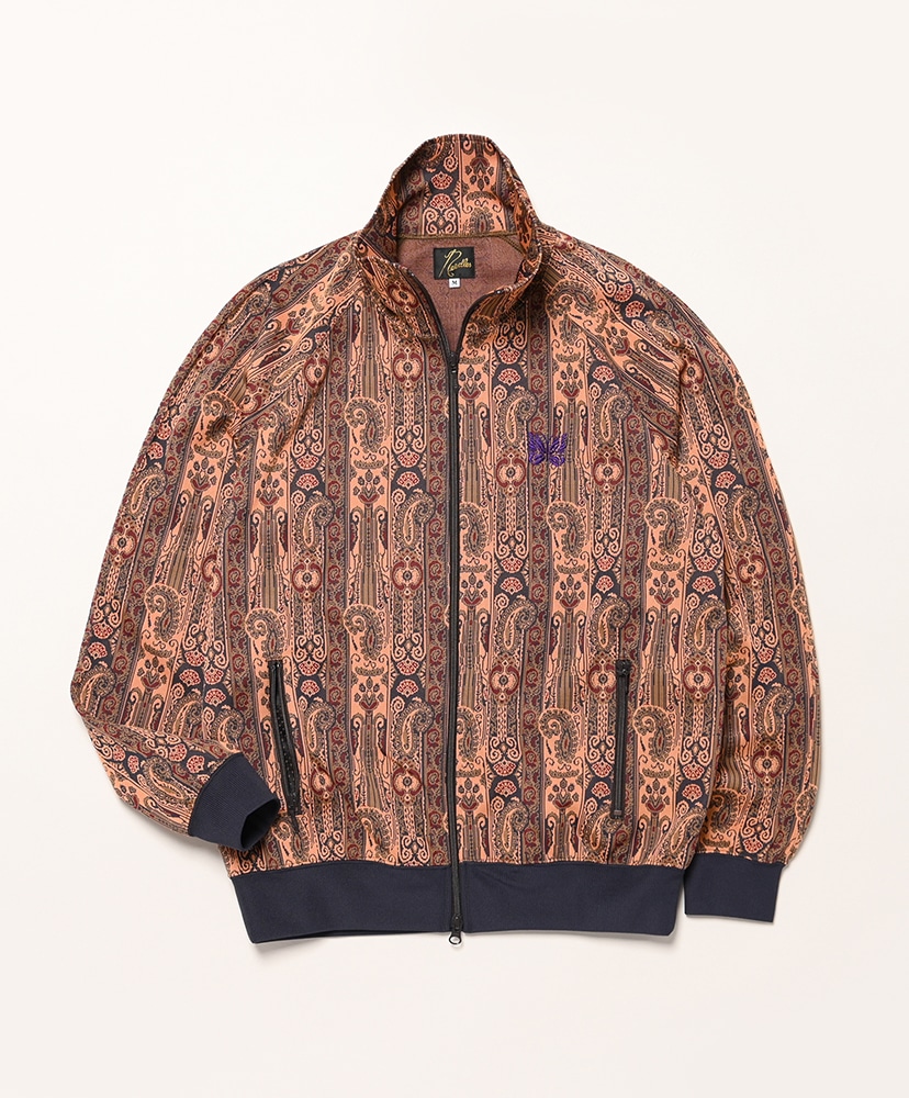 Track Jacket - Poly Jacquard(1(WOMEN) Orange/オレンジ): NEEDLES