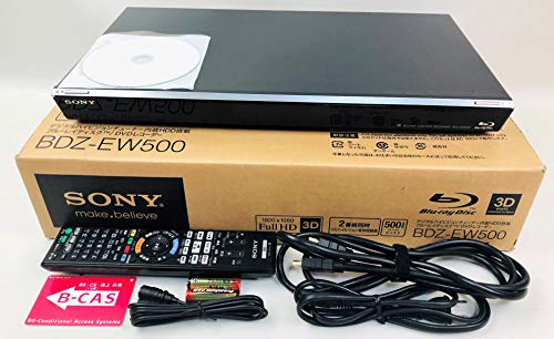 Amazon | SONY 500GB 2チューナー ブルーレイレコーダー BDZ-EW500