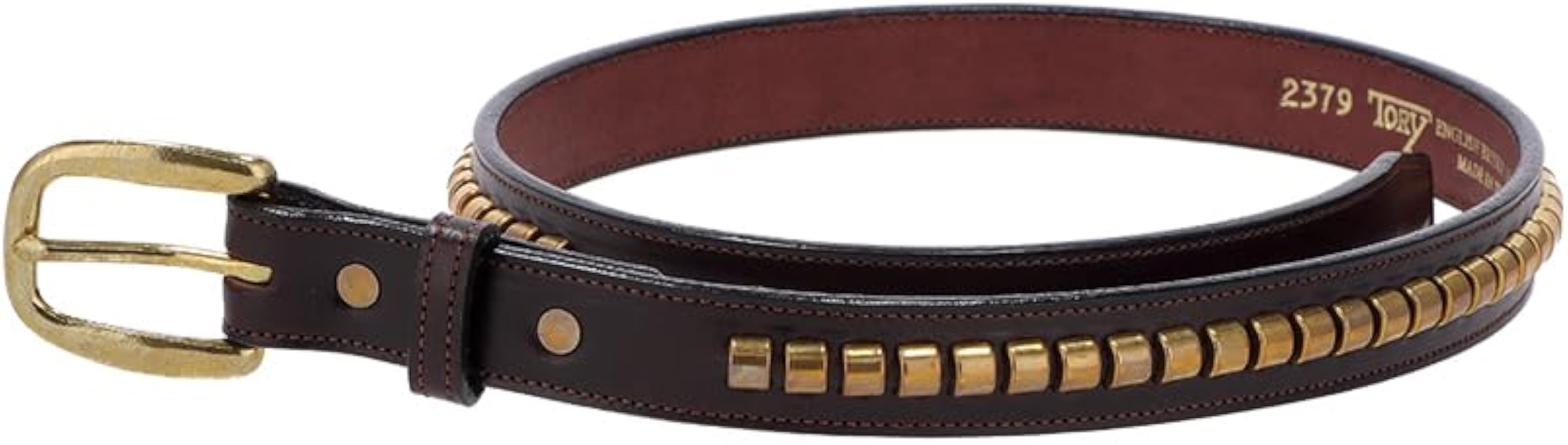 Amazon.co.jp: [Tory Leather] トリーレザー Clincher Belt Studded