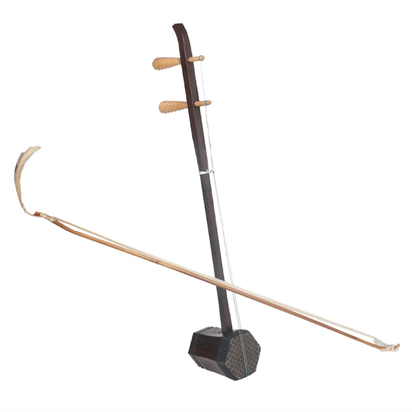 Amazon | ローズウッド無垢材六角二胡中国の民族楽器弓とアクセサリー