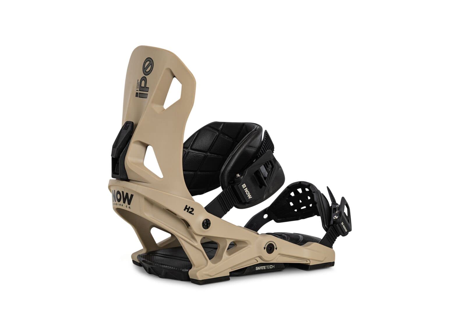 Amazon | Now Bindings IPO、スノーボードビンディング、サンド、S