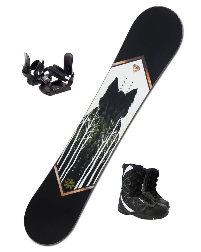 ロシニョール スノーボード ビンディング キッズ ブラック 130