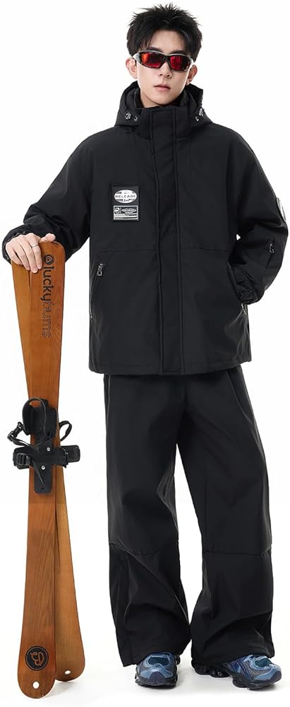 Amazon.co.jp: [EASLADY] スキーウェア 上下セット メンズ レディース