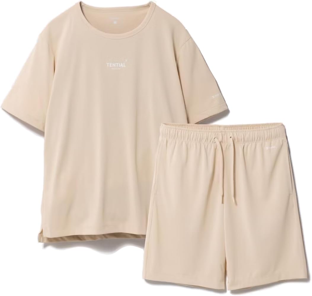 BAKUNE ドライショートスリーブTシャツ＆ショートパンツセット M