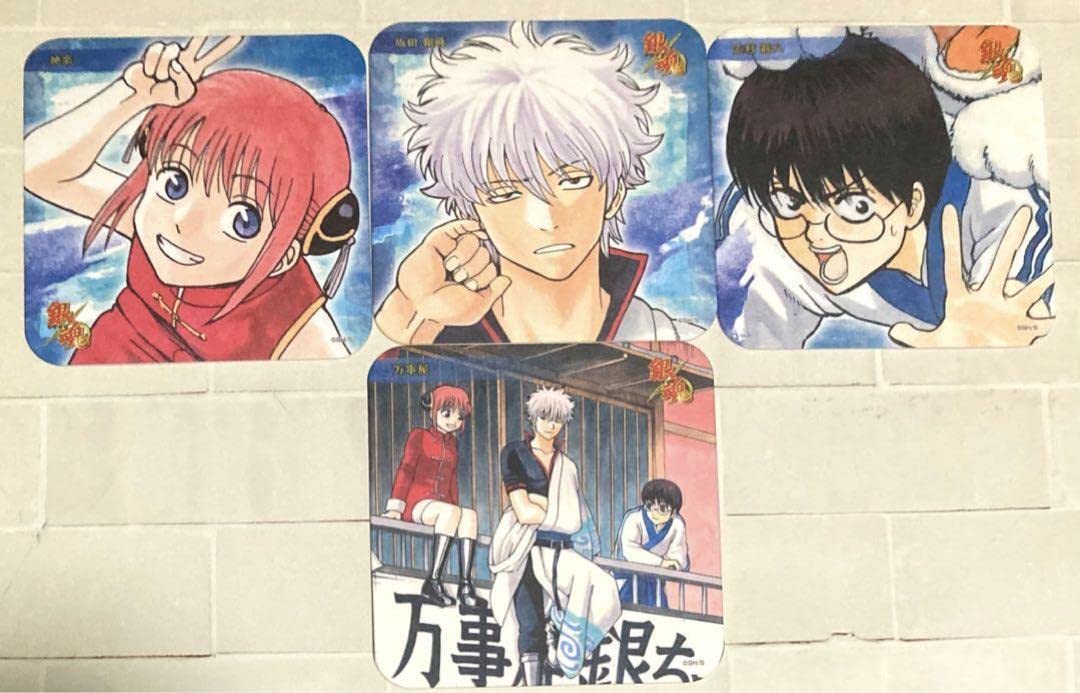 Amazon.co.jp: 銀魂 大銀魂展 原作 アートコースター 坂田銀時 神楽