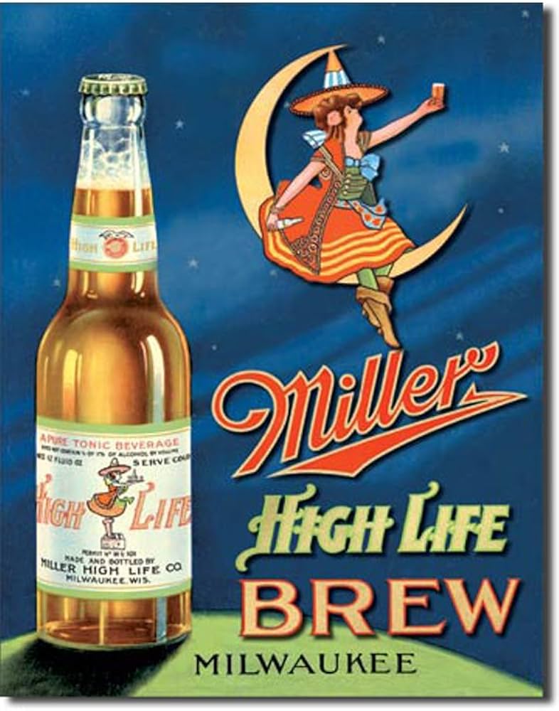U.S.A vintage MILLER BEER ミラービール サイン看板 ミラー ビール