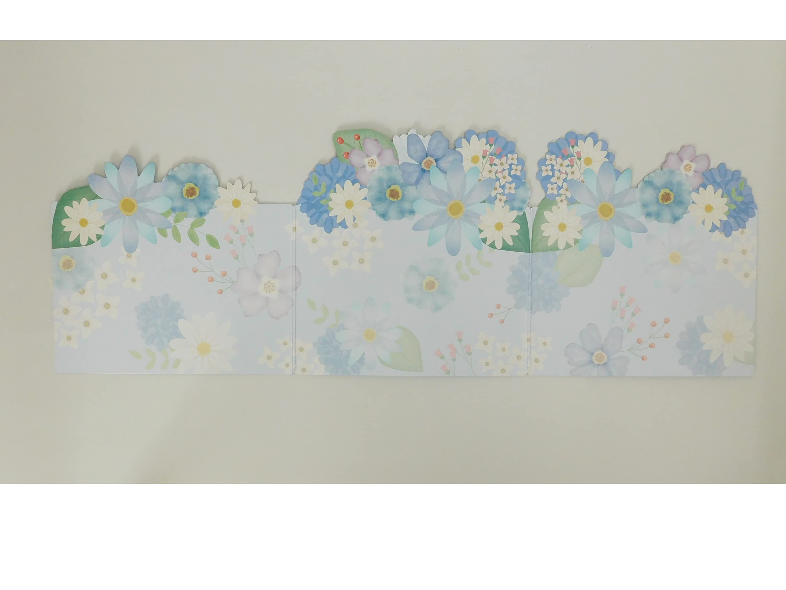 Amazon | ゼットアンドケイ フラワー三つ折り色紙 メッセージシール32