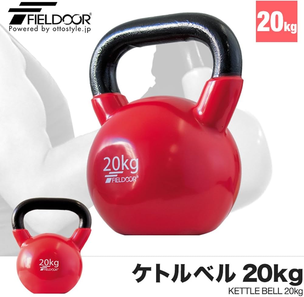 ケトルベル PRO ACTIVE(プロアクティブ) 20kg ①パウダーコート