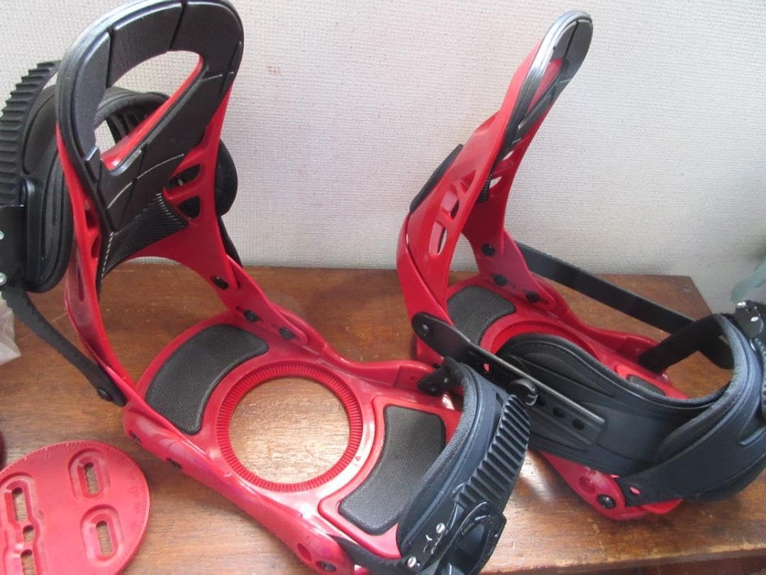 Fezスノーボードハードバインディングblack×REDML25cm28cm 2024年