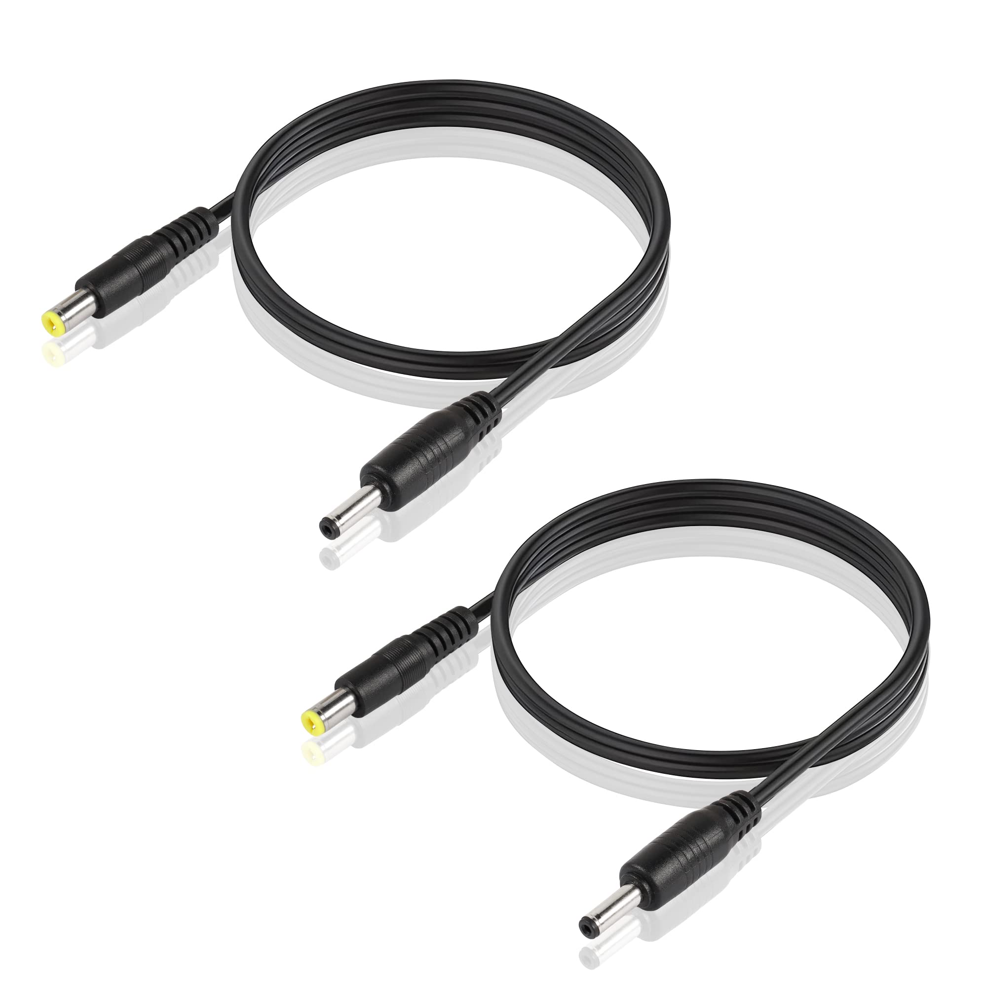 Amazon.com: GINTOOYUN 2-PCS DC5521 to DC35135 Power Cord 24AWG DC