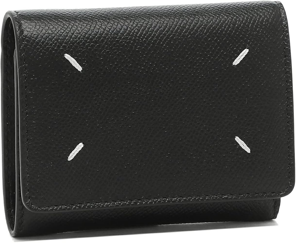 Amazon | [メゾンマルジェラ]三つ折り財布 コンパクトウォレット