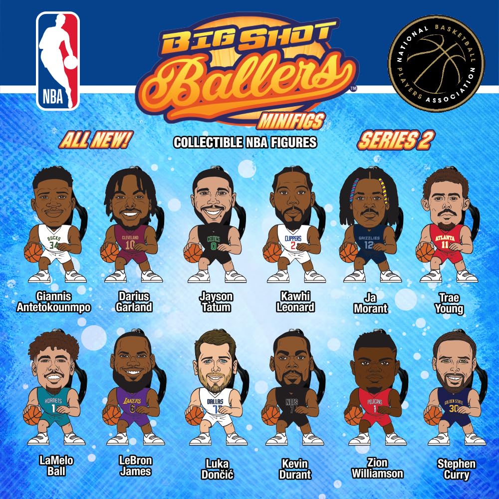 Amazon.com: TeenyMates Party Animal Big Shot Ballers 2022-23 NBA