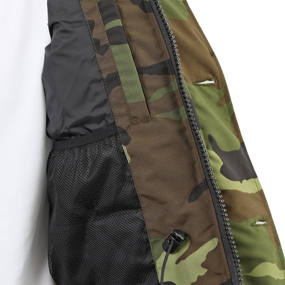 Amazon.co.jp: [カナダグース] マカロウチ パーカ リアルファー 迷彩