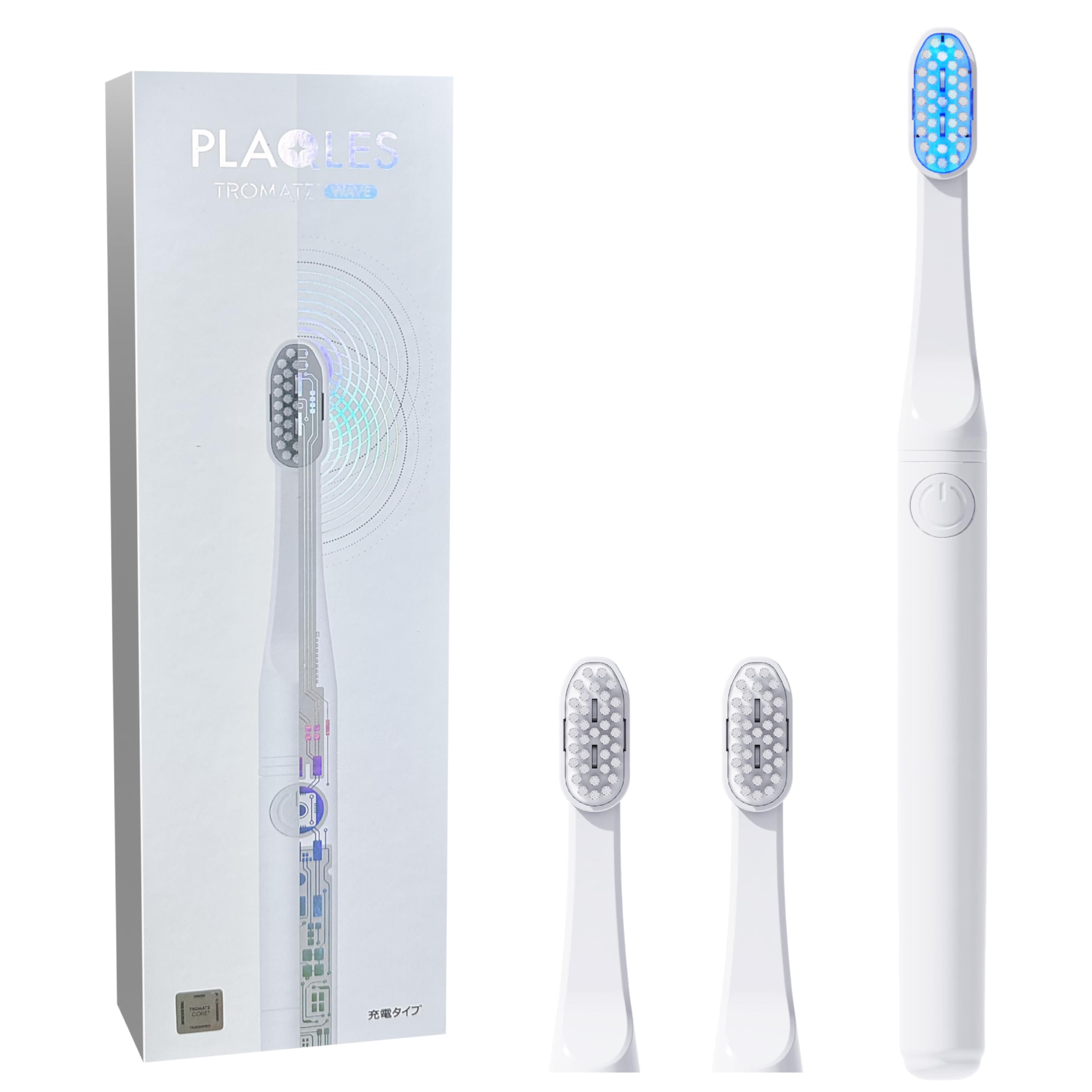 Amazon.co.jp: 【世界累計販売50万本突破】生体電流歯ブラシ PLAQLES