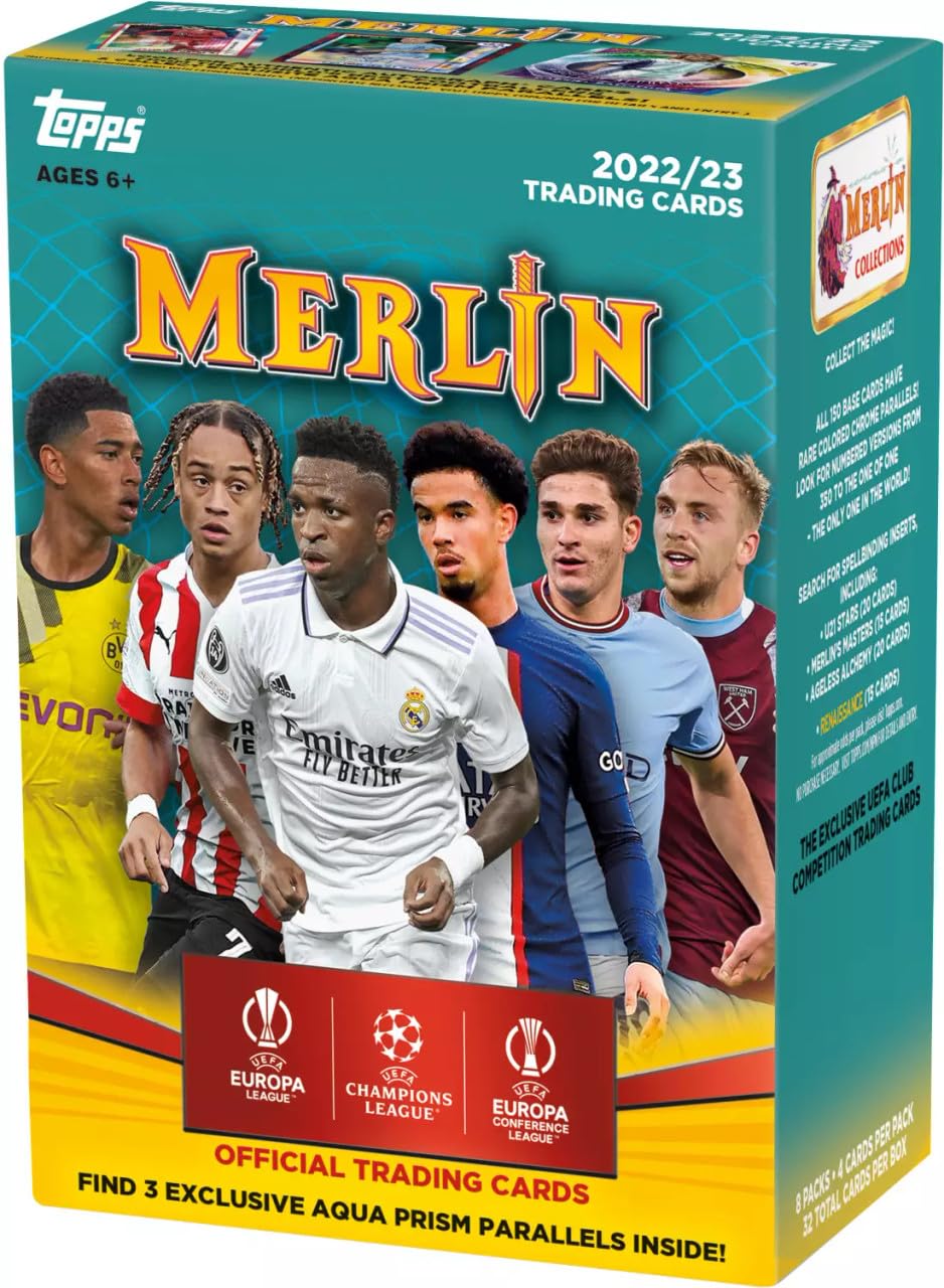 Amazon.co.jp: 2022-2023 Topps Merlin Chrome UEFA チャンピオン