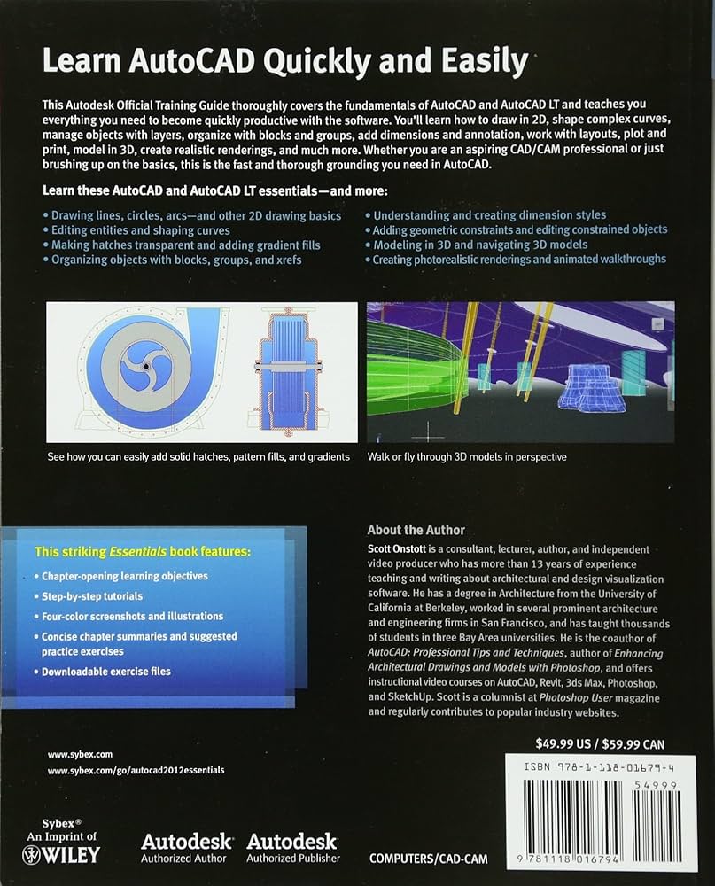 Amazon | AutoCAD 2012 and AutoCAD LT 2012 Essentials (Sybex