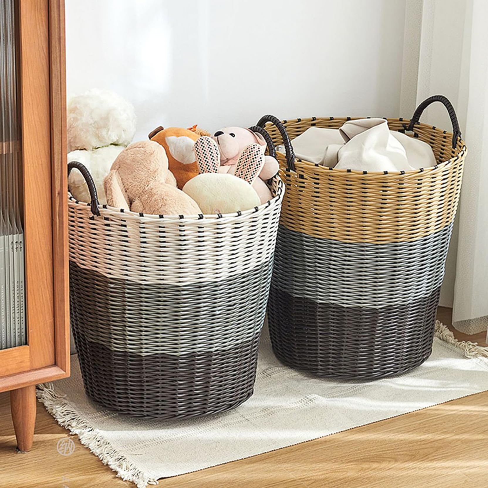 カトリーヌ ドゥヌアル ラタン バスケット ☺︎ カトリーヌドゥヌアル