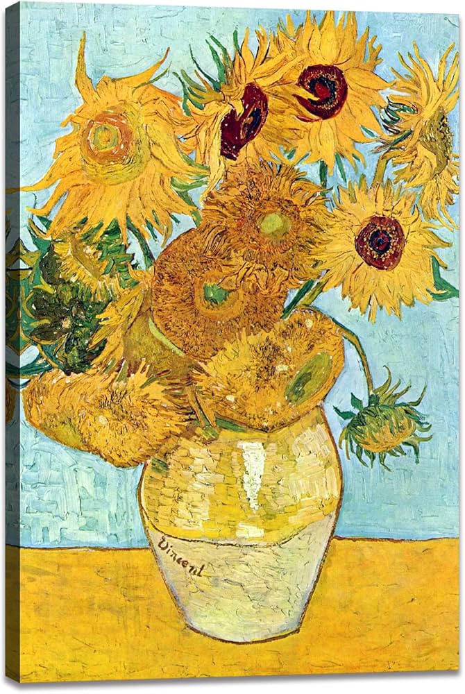 Amazon.co.jp: ゴッホ ひまわり 絵画 複製画 インテリア ポスター