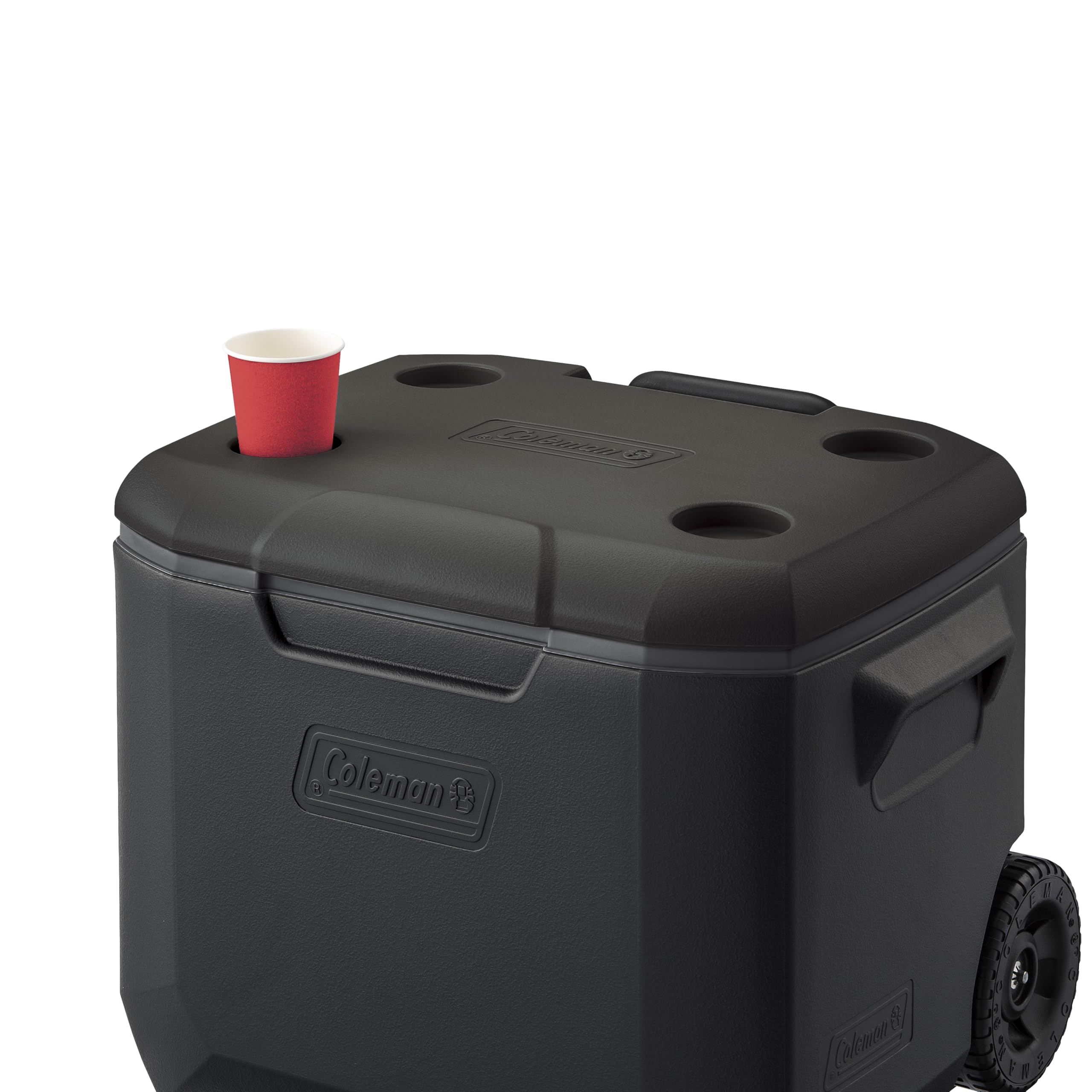 Amazon | Coleman(コールマン) ホイールクーラー60QT(ジェットブラック
