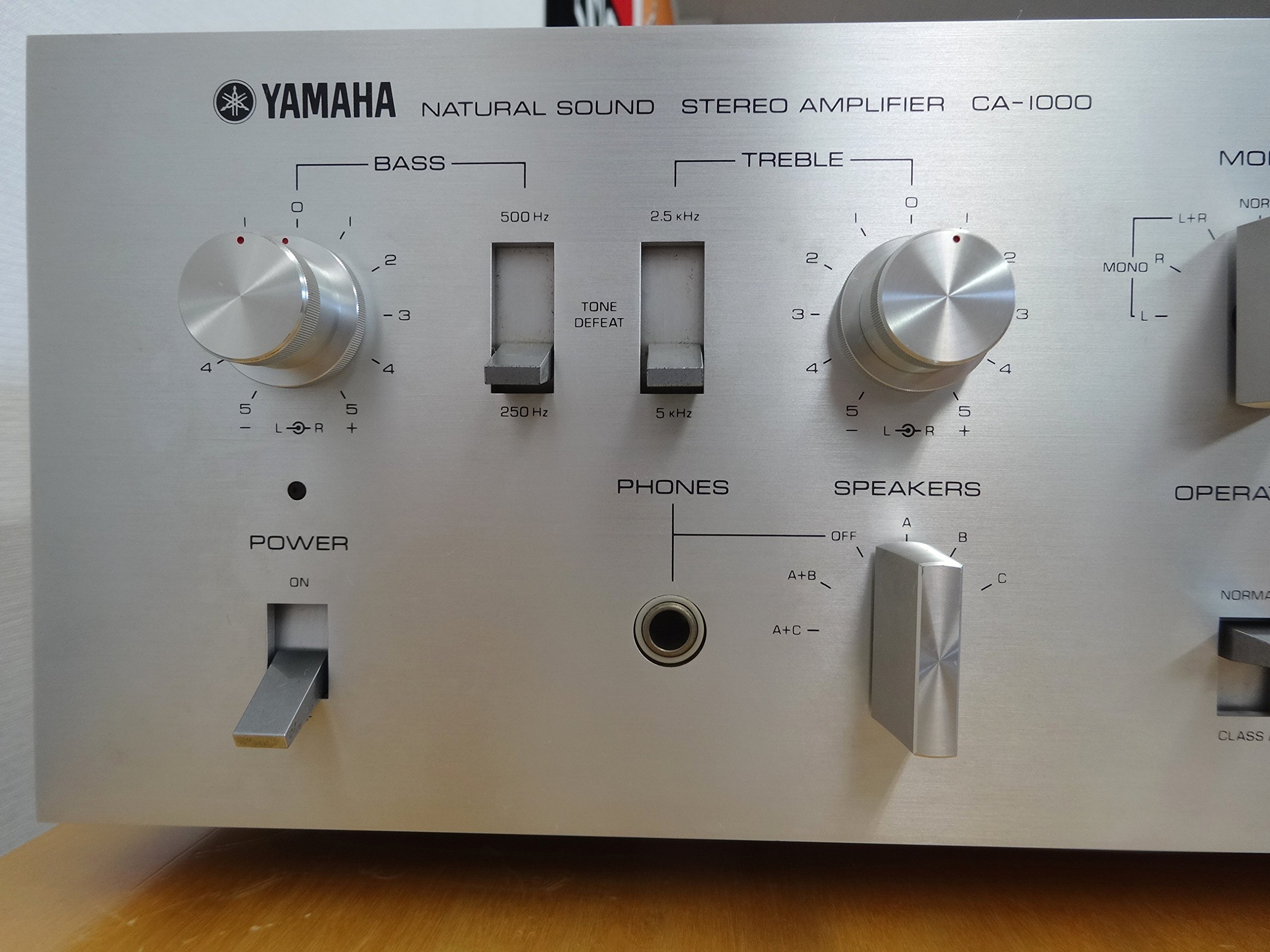 Amazon.co.jp: YAMAHA（ヤマハ） プリメインアンプ CA-1000 : 車＆バイク