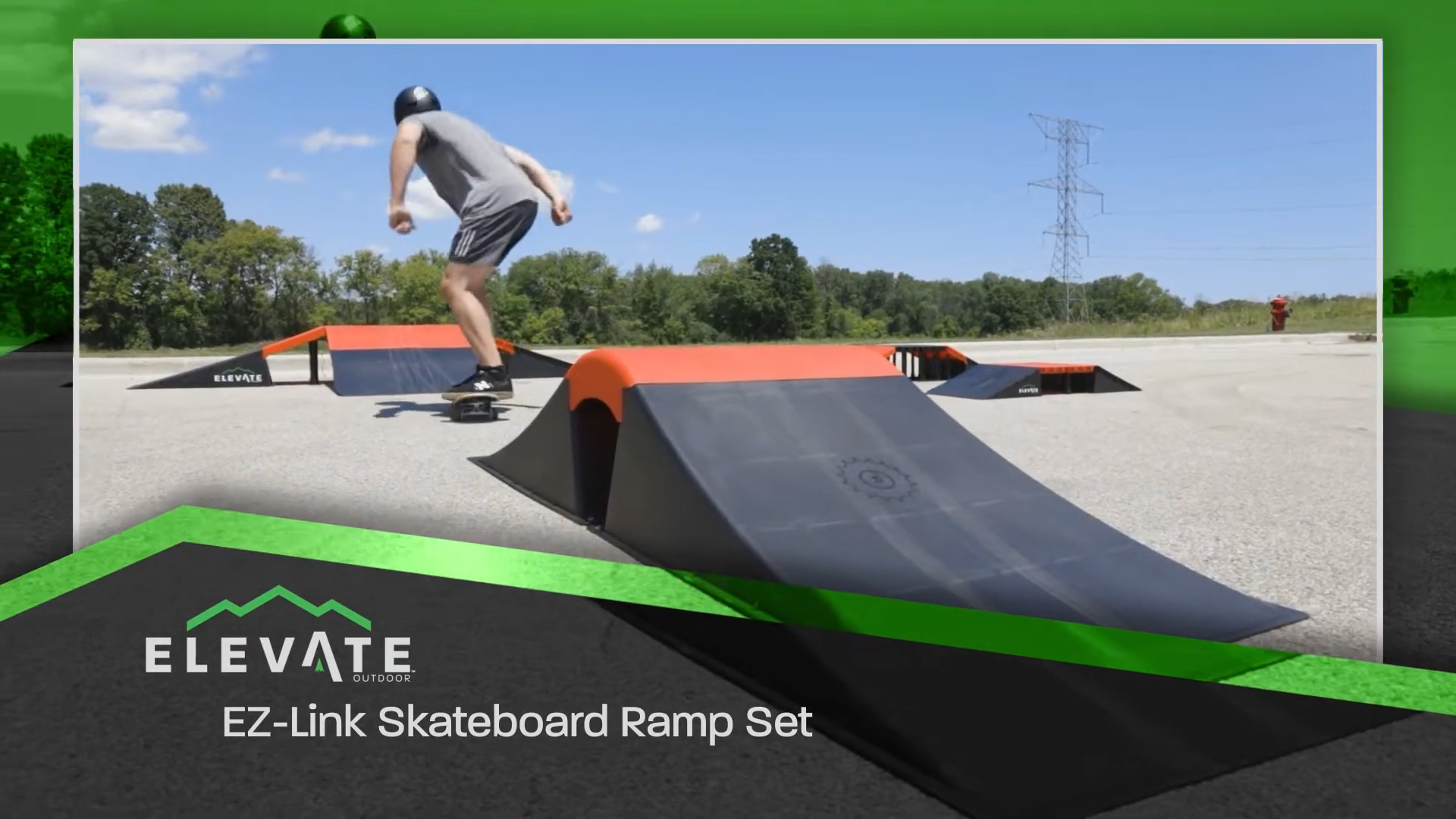 Amazon.com: Elevate Outdoor Polypropylene Jumbo EZ-Link 9-Piece