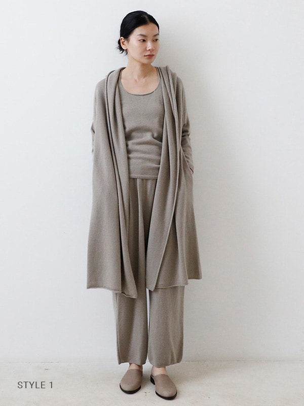 evam eva｜cashmere pants｜ladies',bottoms