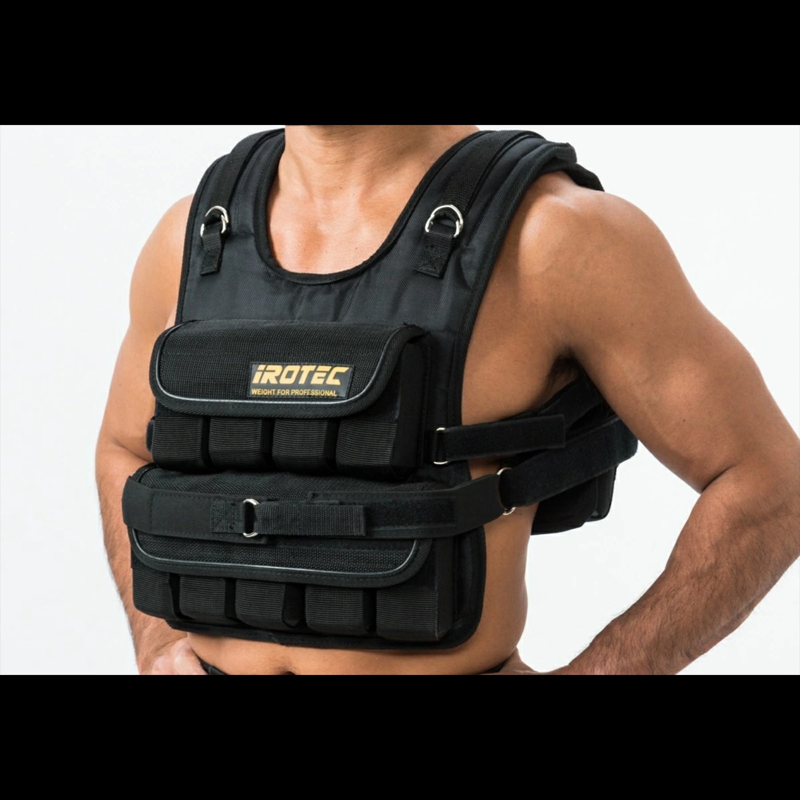 NEWブロックウエイトベスト57ポンド(約26kg) / IROTEC（アイロテック）