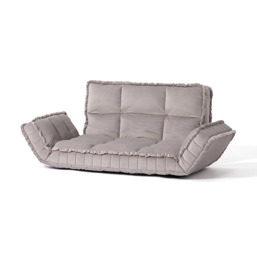 Francfranc(フランフラン) ピソラ コンパクトソファベッド 2 グレー