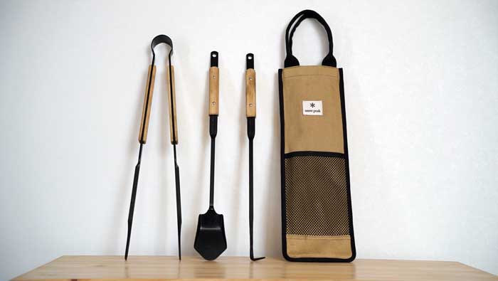 男前すぎる焚き火道具！Snow Peakの焚き火ツールセットPROをレビュー