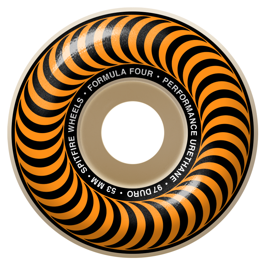 Spitfire Formula Four 97a Classic Skateboard Wheels – No Comply