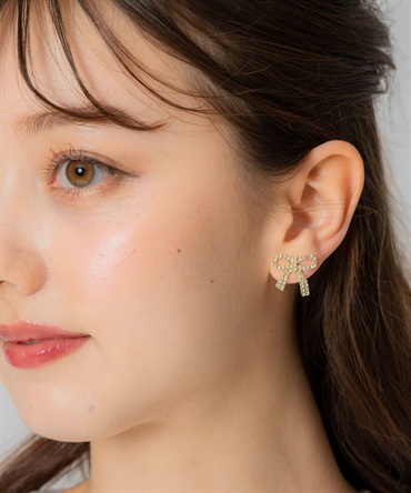 リボンモチーフピアス | ピアス | NOELA OFFICIAL WEB STORE