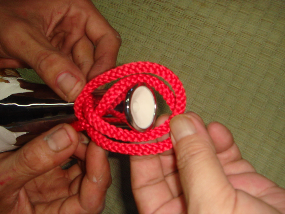 ほら貝紐の結び方