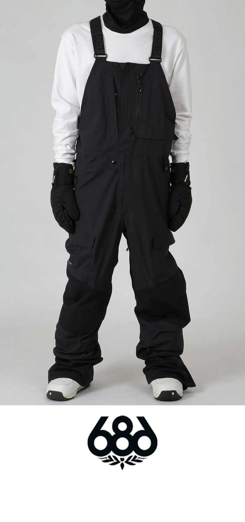 未使用 686 ビブパンツ レディースM 20/21 686/シックスエイトシックス